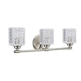 Aspen Creative 62058A, Three-Light Metal Bathroom Vanity Wall Light Fixture, ...