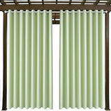 Outdoor Patio Curtain Waterproof Darkening Thermal Insulated Indoor Curtains ...