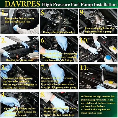 06H127025N High Pressure Fuel Pump Replacement For Audi A3 Q3 TT A5 TT, VW Be...