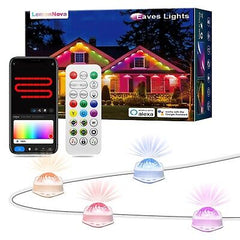 Permanent Outdoor Lights, Smart RGB Northern Lights Outdoor Lights, 25ft with...