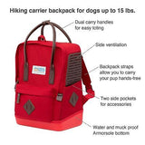 Kurgo Nomad - Dog Carrier Backpack, Hiking Backpack for Small Dogs, Pet Trave...