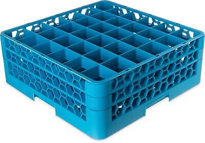 Carlisle FoodService Products 36 Compartment Full Size OptiClean Glass Rack, ...