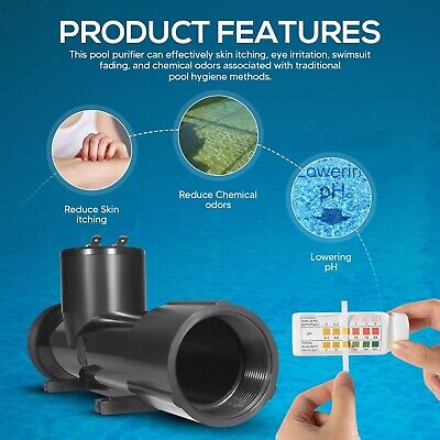 444301 Pool Purifier Treatment System Hybrid Pool Treatment System for Above-...