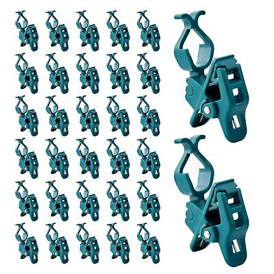 C7 C9 Christmas Lights Universal Spring Clips, 100 Count Quick Spring Clips f...