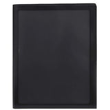 Smead Frame View Poly Two-Pocket Folder, Letter Size, Black, 5 Per Pack (8770...