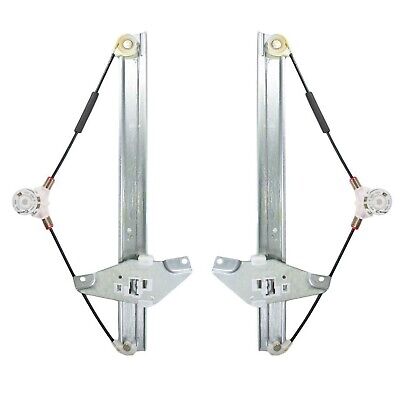 TRQ Front Power Window Regulator Set Compatible with 1992-1996 Toyota Camry