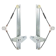 TRQ Front Power Window Regulator Set Compatible with 1992-1996 Toyota Camry