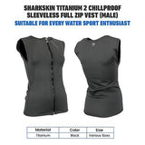 Sharkskin Titanium 2 Chillproof Vest Full Zip (Male) 4X-Large