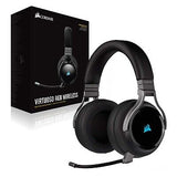 Corsair Virtuoso RGB Wireless Gaming Headset with 7.1 Surround Sound, Broadca...