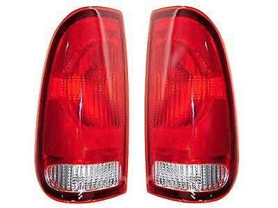 RAREELECTRICAL New Tail Light Pair Compatible With Ford F-150 F-250 1997-2004...