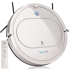 Robot Vacuum Cleaner with Remote Control, Smart Robotic Machine Automatic Flo...