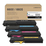 Phaser 6600 / WorkCentre 6605 High Capacity Toner (4 Pack, BK/C/M/Y) - 106R02...