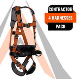 Malta Dynamics Warthog Comfort MAXX Construction Harness with Removable Belt,...