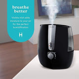 Homedics TotalComfort Plus Humidifier &#8211; Large Air Humidifiers for Bedroom,