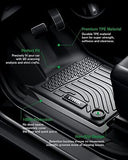 Floor Mats fit for Jeep Wrangler JL 2018-2024 (Not for JK or 4XE), TPE Rubber...