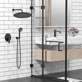 SR SUN RISE Shower System, 10 inch Multifunction Shower Faucet Set, 6 Setting...