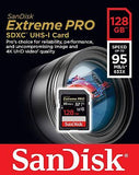 SanDisk 128GB Extreme PRO SDXC UHS-I Card (SDSDXXG-128G-GN4IN)