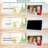 1920x1080 8 Inch Digital Picture Frame 16:9 IPS Screen, Photo Auto-Rotate, Au...