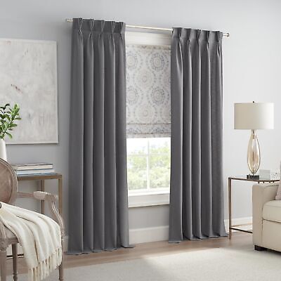 Waverly Adonis Medallion 100% Blackout Roman Shade, Cordless and Noise Reduci...