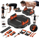 Push Up Board,Workout Equipment,Ab Roller Board with 4 Wheels,Push up Handles...