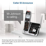 AT&T BL102-3 DECT 6.0 3-Handset Cordless Phone for Home with Answering Machin...