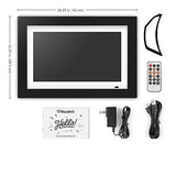 Aluratek 14&#8221; LCD Digital Photo Frame with 4GB Built-in Memory with Remote,