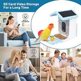 Smart Bird Feeder with Camera, AI Identifies 2.5k Utral HD Wild Bird Feeders ...