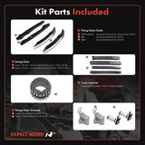 A-Premium 13Pcs Engine Timing Chain Kit W/Tensioner & Guide & Crank Sprocket ...