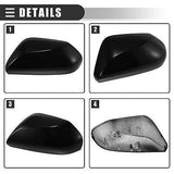 Motoforti Left Side Mirror Cover Cap, Rearview Mirror Cover Cap, for Toyota P...