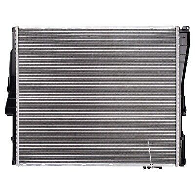 TRQ Radiator Assembly Aluminum Core Compatible with 07-10 BMW X3 CU13277