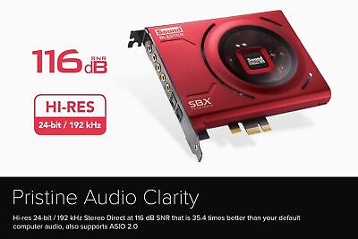 Creative Sound Blaster Z SE Internal PCI-e Gaming Sound Card and DAC, 24-bit ...