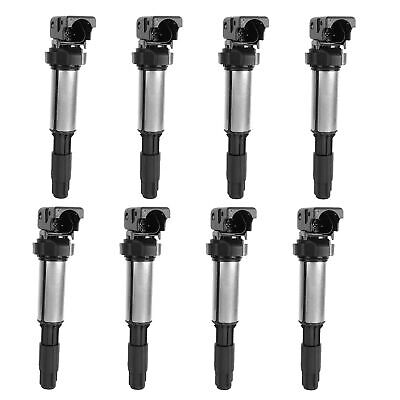 Set of 8 Ignition Coil Packs for 4.4L 4.8L V8 BMW X5 650i 645Ci 550i 545i 750...