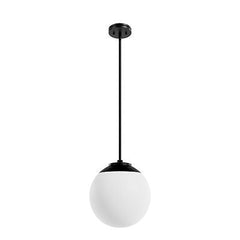 Hunter Fan Company 19849 Hepburn Pendant Light, 12 inches, Matte Black