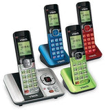 VTech CS6529-4B 4-Handset DECT 6.0 Cordless Phone with Answering System and C...