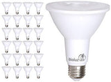 Bioluz LED 24 Pack PAR30 LED Bulb 90 CRI 10W = 100 Watt Replacement Daylight ...