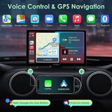 2024 Newest- Wireless Carplay & Android Auto with 2.5K Dash Cam, Carplay Scre...