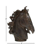 Deco 79 Polystone Horse Decorative Sculpture Home Decor Statue, Accent Figuri...