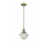 Innovations 201S-BB-G532 1 Light Mini Pendant, Brushed Brass