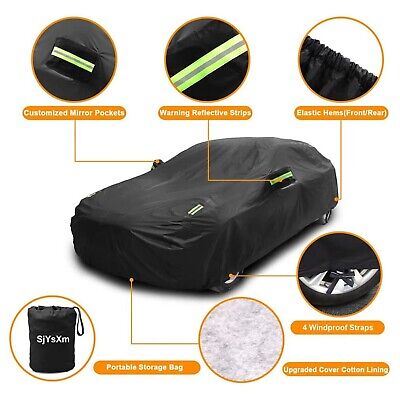 Car Cover Compatible with Chevrolet Corvette C8 2024-2020, Waterproof All Wea...