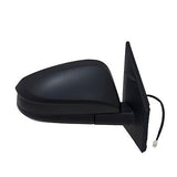 Fit System Passenger Side Mirror for Toyota RAV4, Textured Black, Foldaway, P...