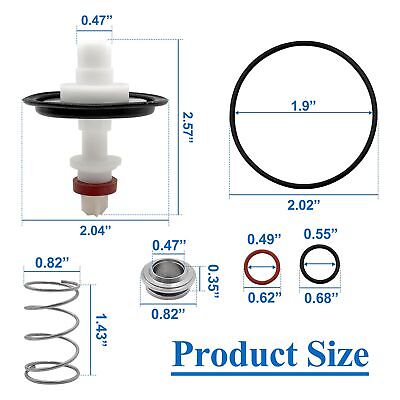 0887294 1/4"-1/2" RK009-VT Total Relief Valve Kit&#65292;Compatible with 009 / L