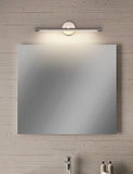 JUSHENG Picture Lights for Wall 24.21" Inch, Brushed Nickel Metal Gallery Lig...