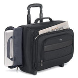 Solo New York Columbus 15.6-Inch Laptop Rolling Overnighter Case, Removable S...