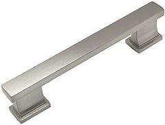 10 Pack - Cosmas 702-4SN Satin Nickel Contemporary Cabinet Hardware Handle Pu...