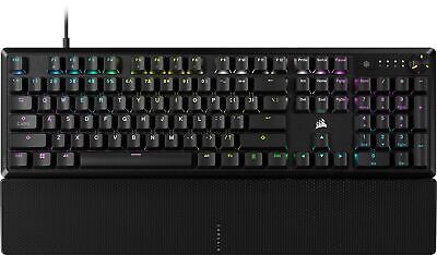 CORSAIR K70 CORE RGB Mechanical Gaming Keyboard with Palmrest - Pre-lubricate...