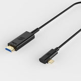 STORHM USB-C Right Angle to HDMI 2.0 Cable - HDMI Certified Ultra High Perfor...