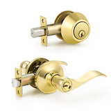 Keyed Alike Entrance Lock Lever Combo Set,3 Set Entry Lever with Single Cylin...