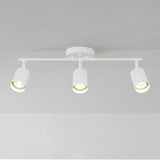 Globe Electric 64000092 21" 3-Light Track Lighting, Matte White, Pivoting Sha...