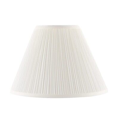 Aspen Creative 33166, Mushroom Pleated Traditional Off-White Spider Shade, 6-...