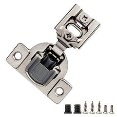 30 Pack 3/4" 2D Overlay Soft Close Cabinet Hinges for Face Frame Kitchen Cabi...